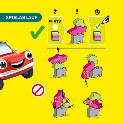 Fahrzeuge - Stacking Challenge, deutsch