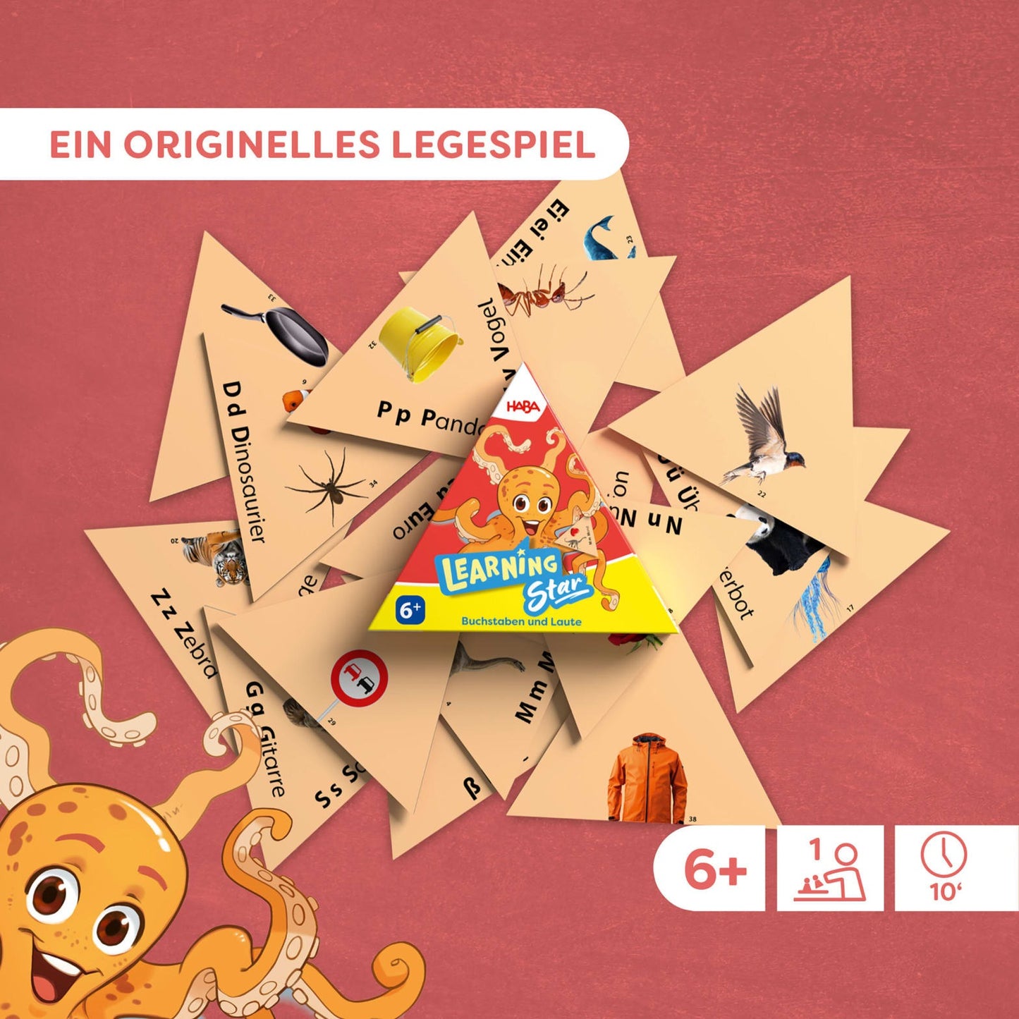 Learning Star: Buchstaben Und Laute, deutsch