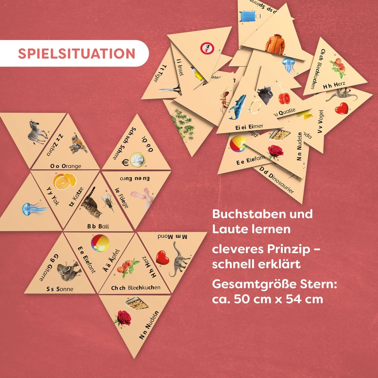 Learning Star: Buchstaben Und Laute, deutsch
