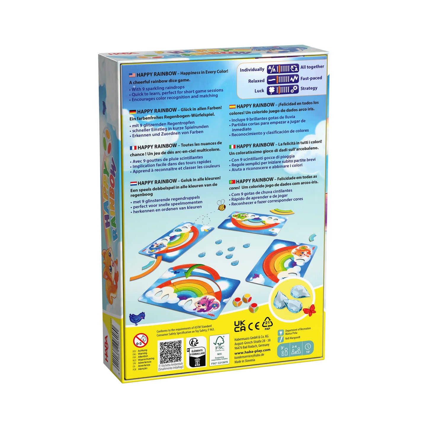 Happy Rainbow, deutsch