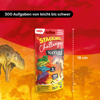 Stacking Challenge – Nature Jurassic, deutsch