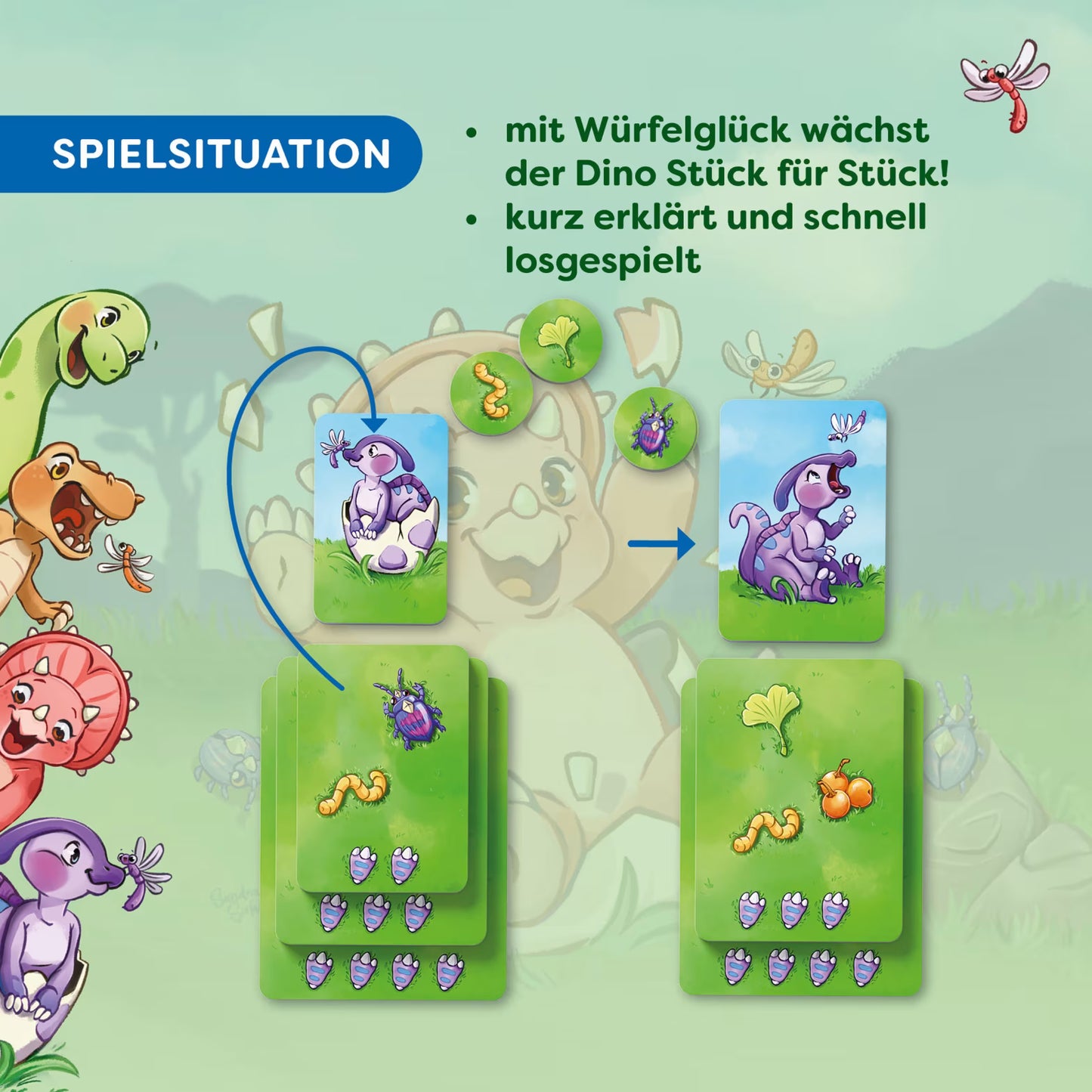 Kleine Dinos, deutsch