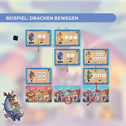 Würfeldrachen, deutsch