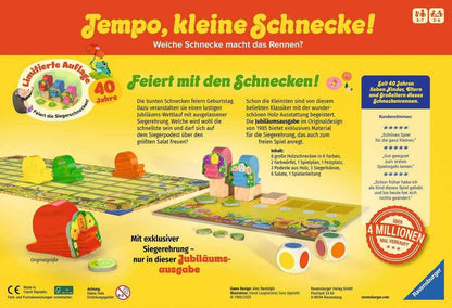 Tempo, kleine Schnecke! 40 Jahre Jubiläumsausgabe, deutsch