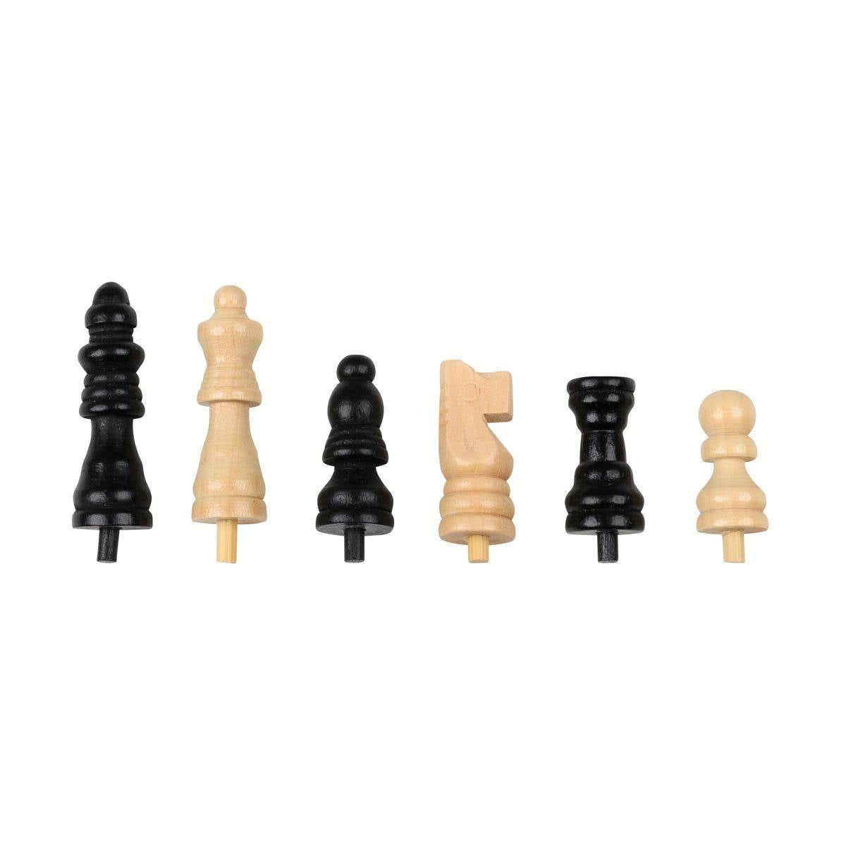 Schach mini (19 mm) - Reisespiel, klappbar