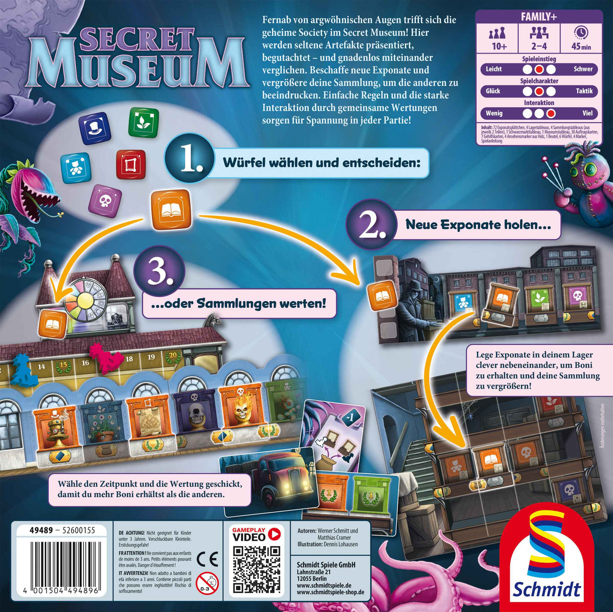 Secret Museum, deutsch