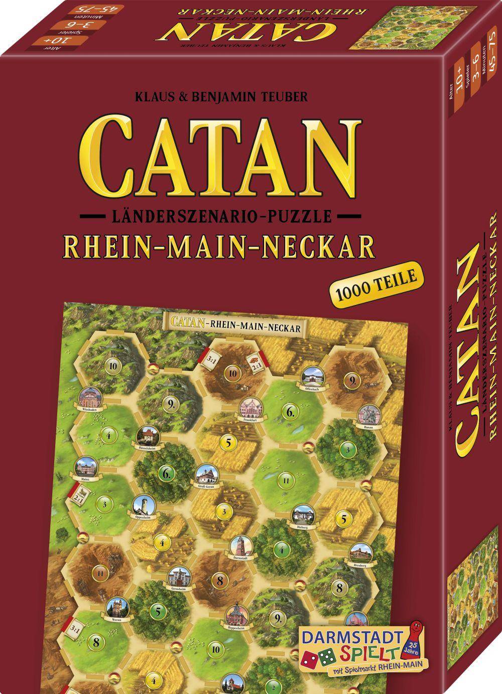 Catan - Rhein-Main-Neckar (Länderszenario-Puzzle)