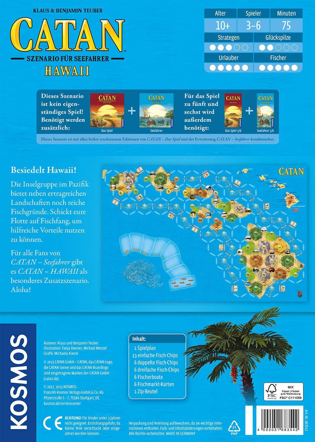 Catan - Szenarien für Seefahrer - Hawaii