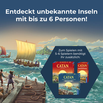 Entdecker & Piraten (5-6 Spieler) - Catan, deutsch (Erw.)