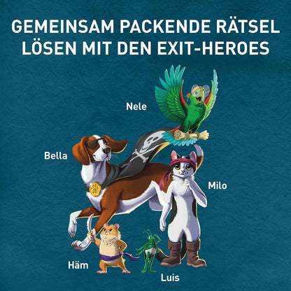 Der verlorene Piratenschatz - Exit Family, deutsch