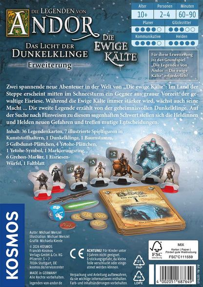 Licht der Dunkelklinge - Andor Ewige Kälte, deutsch