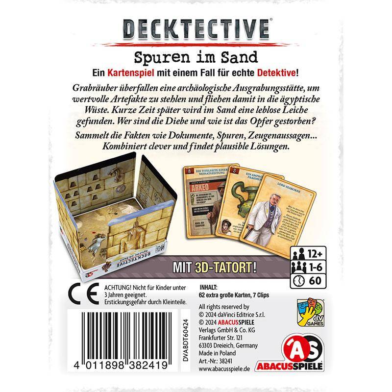Spuren im Sand - Decktective, deutsch