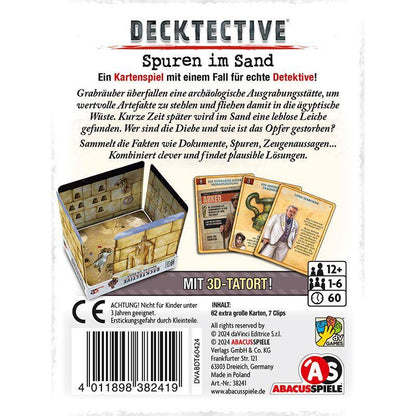 Spuren im Sand - Decktective, deutsch