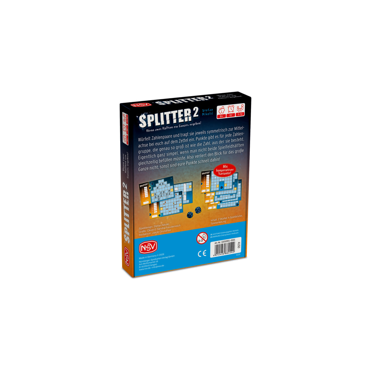 Splitter 2.0, deutsch