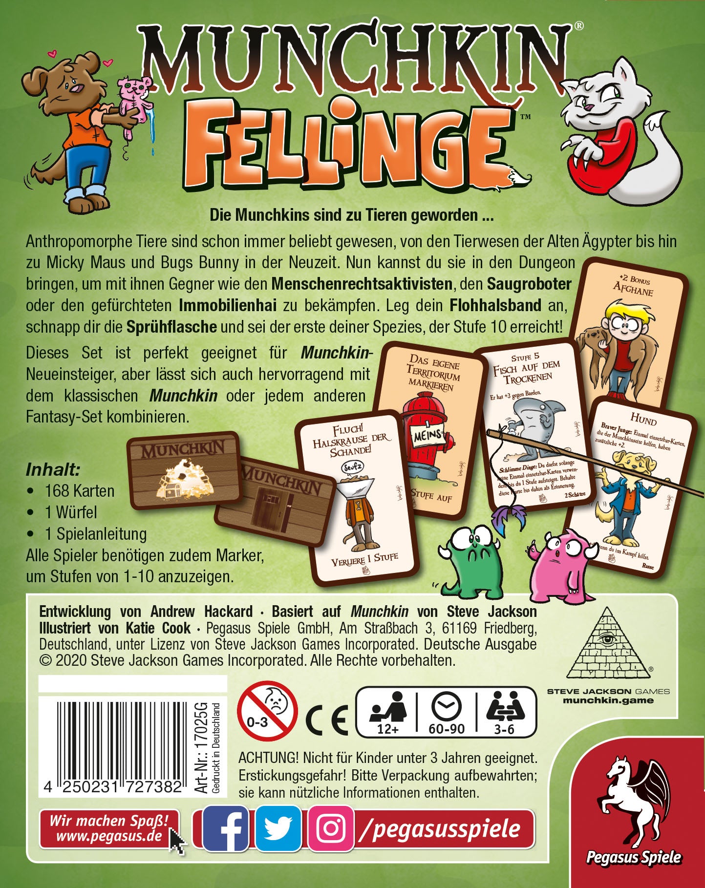 TEST Munchkin Fellinge, deutsch