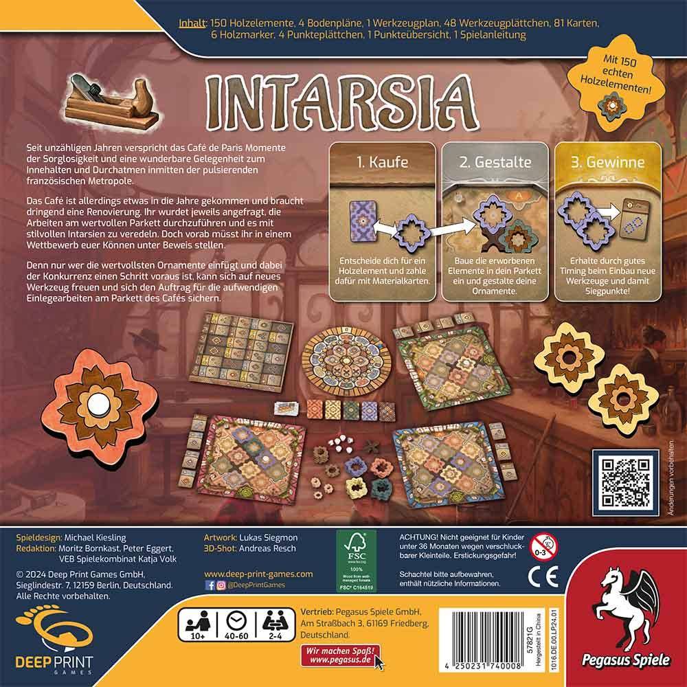 Intarsia (Deep Print Games), deutsch