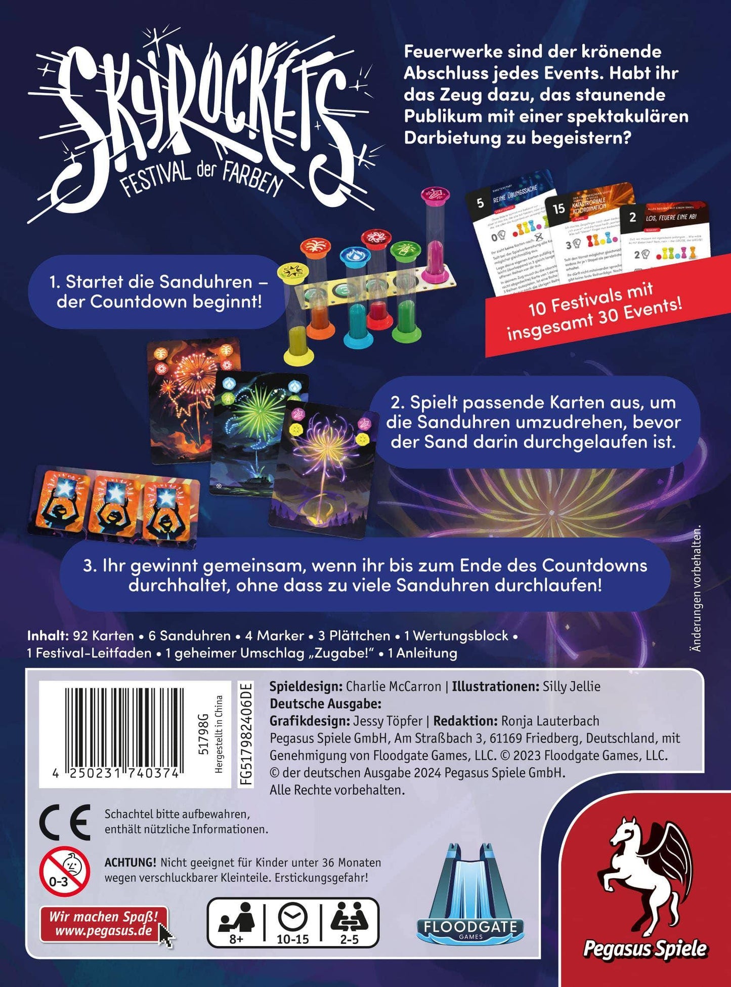 Skyrockets - Festival der Farben, deutsch