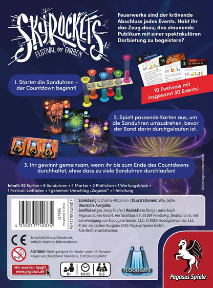 Skyrockets - Festival der Farben, deutsch