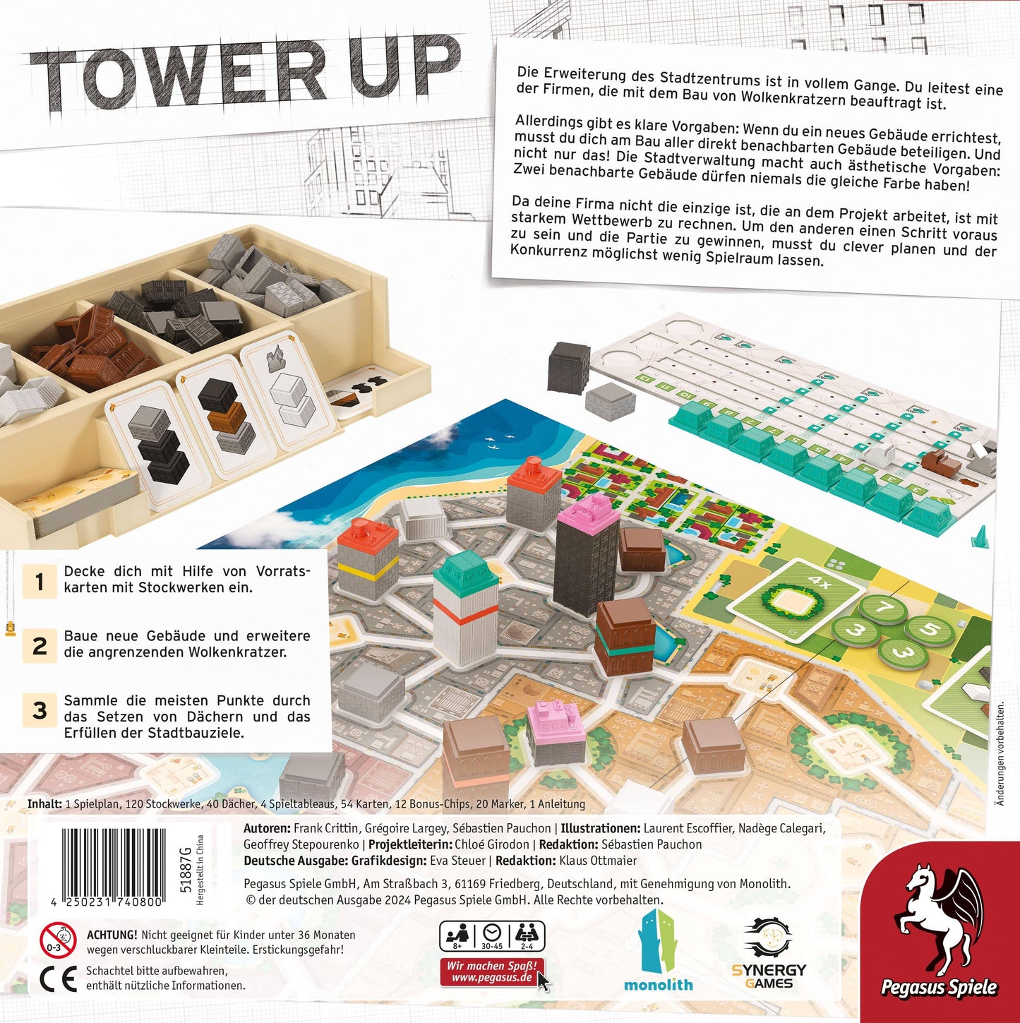 Tower Up, deutsch