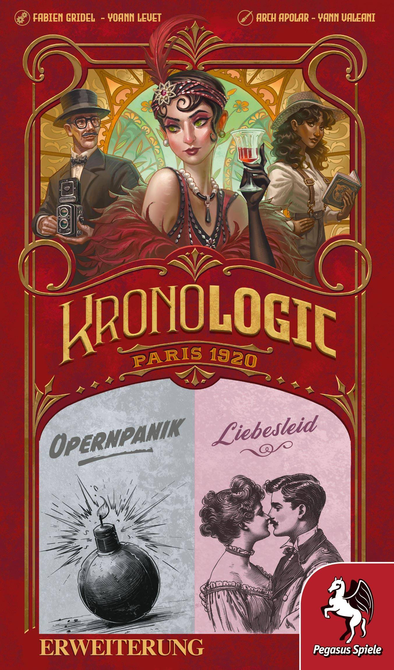 Liebesleid & Opernpanik - Kronologic Paris 1920, deutsch (Erw.)
