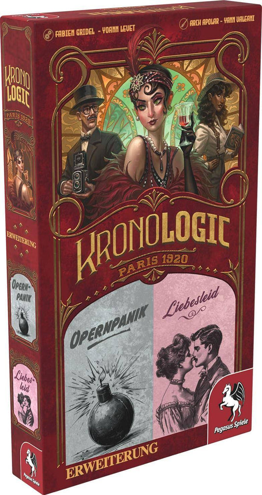 Liebesleid & Opernpanik - Kronologic Paris 1920, deutsch (Erw.)