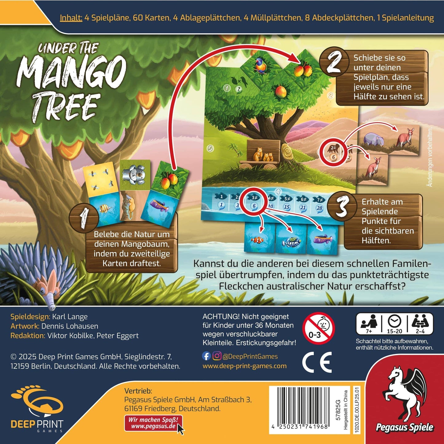Under the Mango Tree (Deep Print Games), deutsch