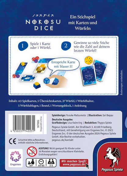 Nokosu Dice, deutsch
