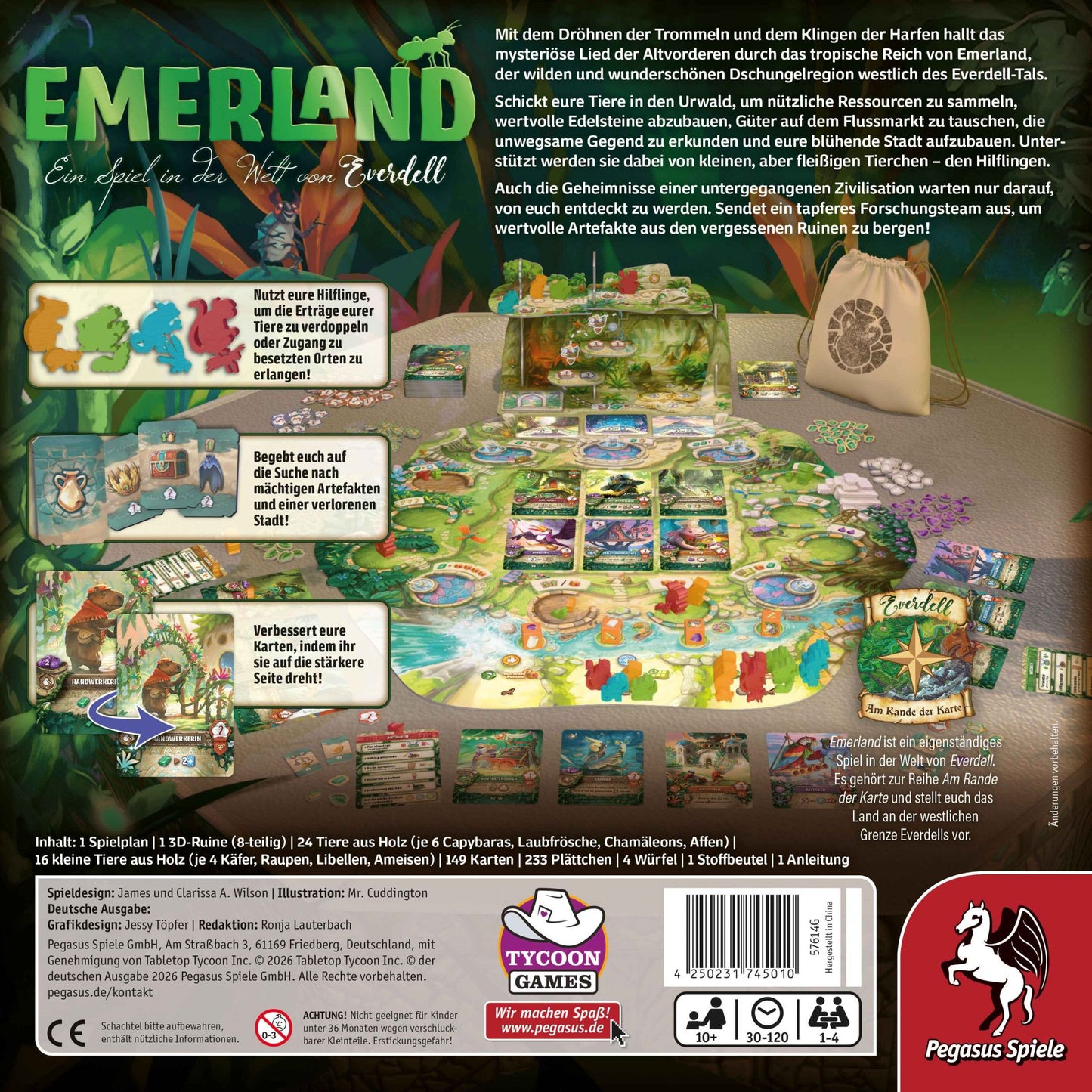 Emerland - Ein Spiel in der Welt von Everdell, deutsch