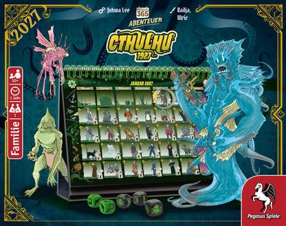 365 Abenteuer – Cthulhu 1927 [Kalender Edition 2027], deutsch