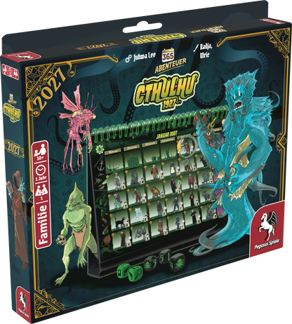 365 Abenteuer – Cthulhu 1927 [Kalender Edition 2027], deutsch