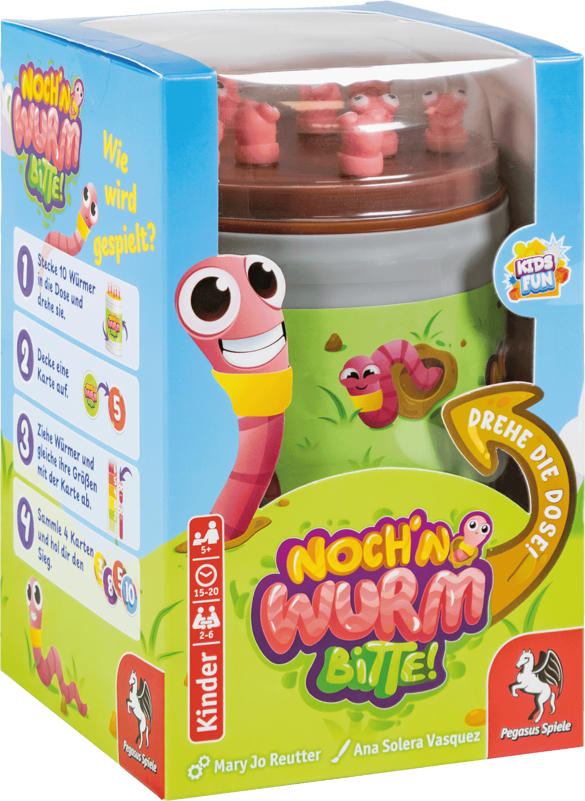 NOCH'N WURM BITTE!, deutsch