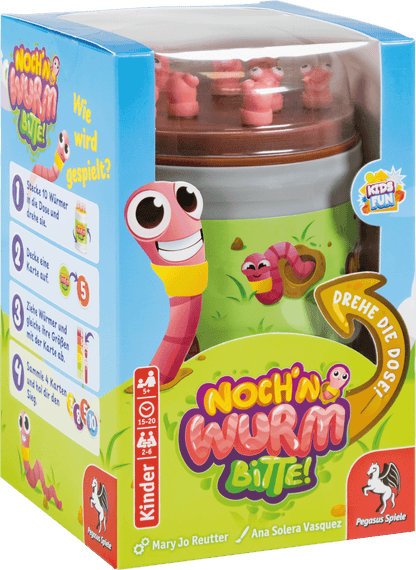 NOCH'N WURM BITTE!, deutsch