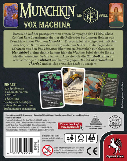 Vox Machina - Munchkin, deutsch