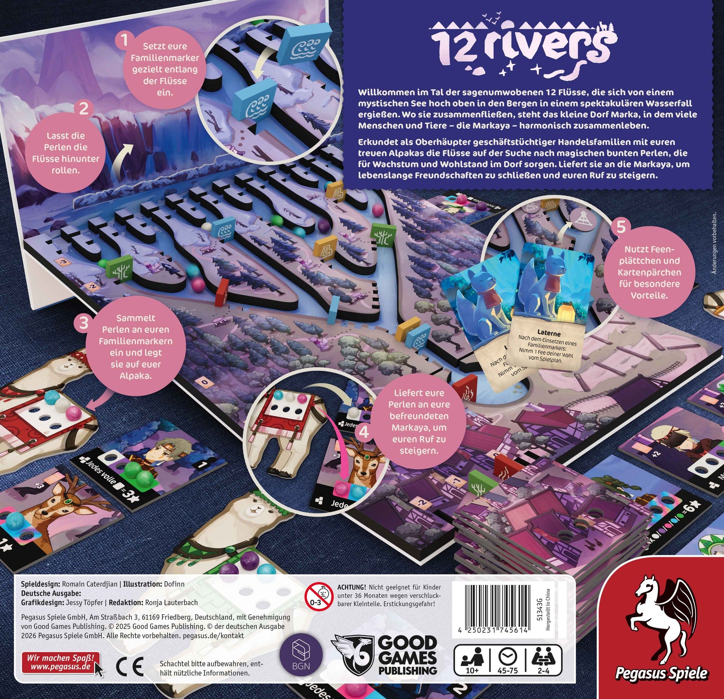 12 Rivers, deutsch