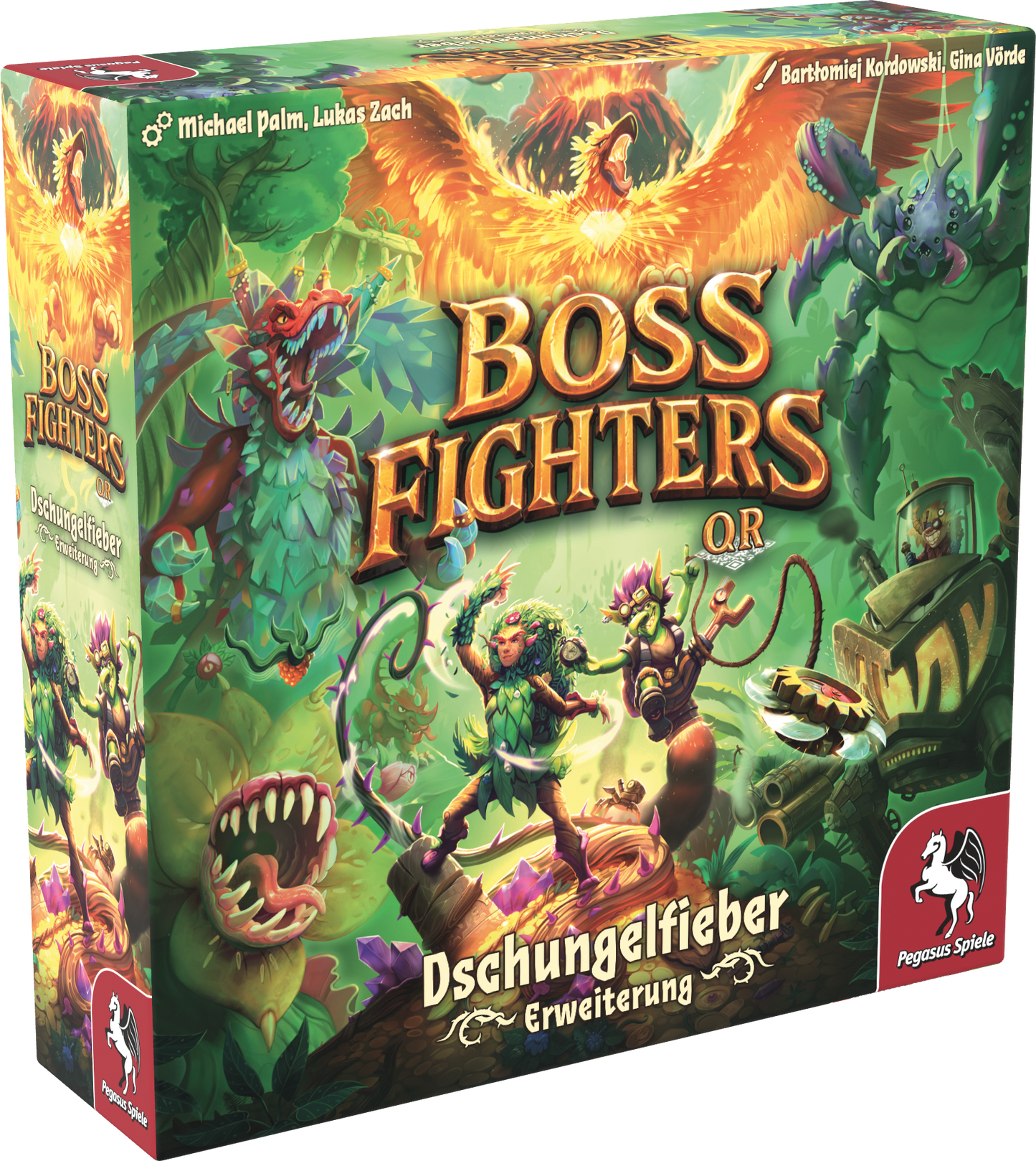 Dschungelfieber - Boss Fighters QR, deutsch (Erw.)