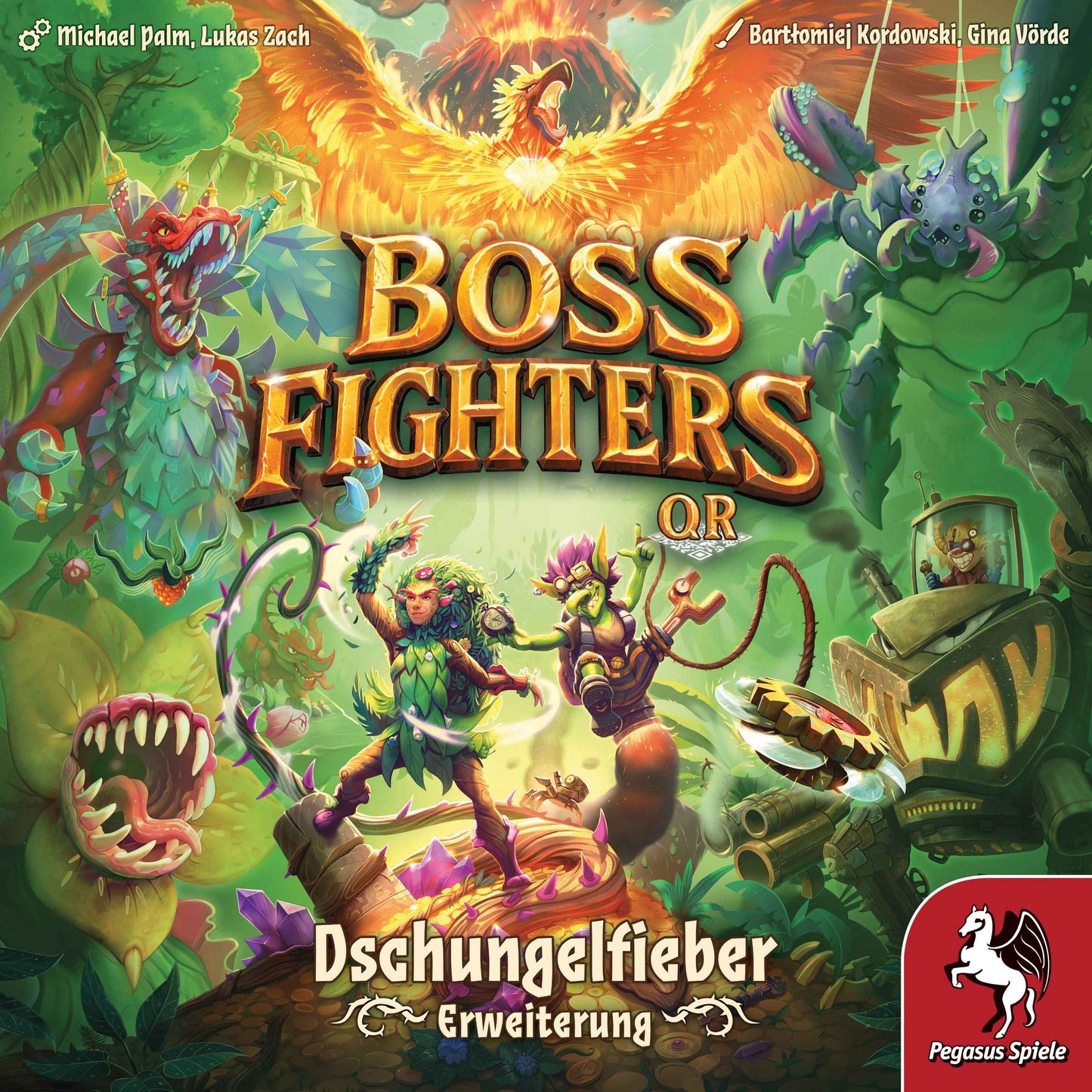 Dschungelfieber - Boss Fighters QR, deutsch (Erw.)
