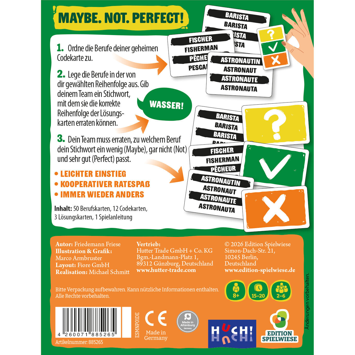 Maybe.Not.Perfect, deutsch