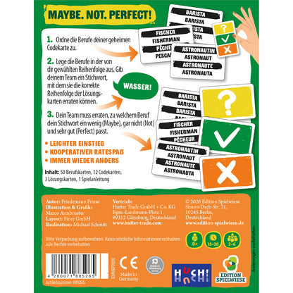 Maybe.Not.Perfect, deutsch