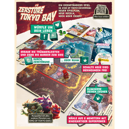 Tokyo Bay - King of Tokyo Duell, deutsch