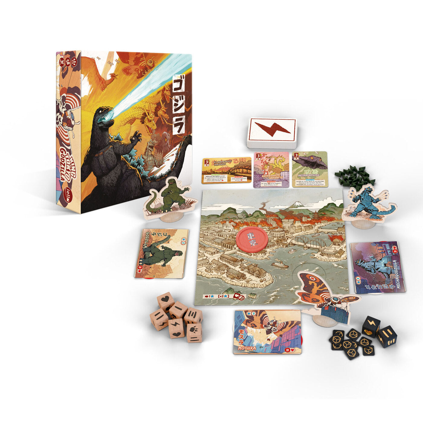 King of Tokyo - Godzilla, deutsch