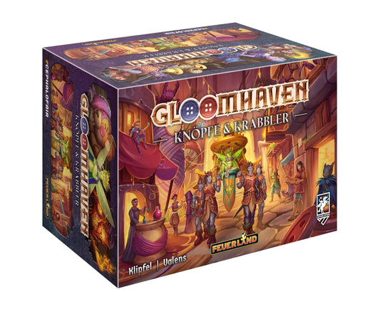 Knöpfe & Krabbler - Gloomhaven, deutsch