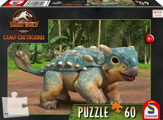 Jurassic World: Camp Cretaceous - Der Ankylosaurus Bumpy - Puzzle 60 T., sprachunabhängig