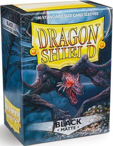 Dragon Shield Matte: Schwarz (100 Stück)