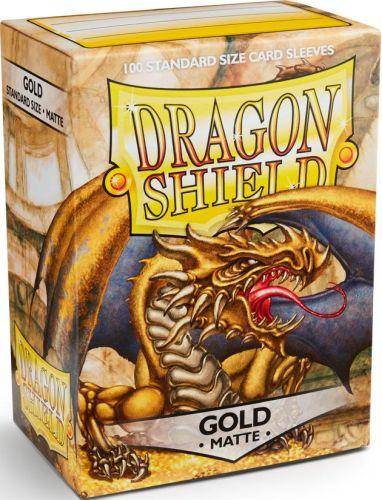 Dragon Shield Matte: Gold (100 Stück)