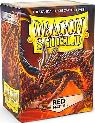 Dragon Shield Matte: Rot (100 Stück)