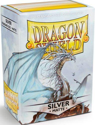 Dragon Shield Matte: Silver (100 Stück)