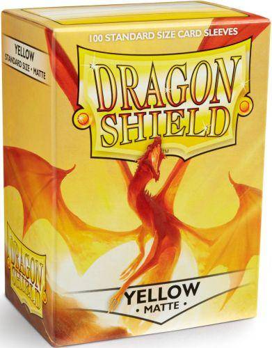 Dragon Shield Matte: Yellow (100 Stück)