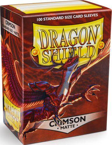 Dragon Shield Matte: Crimson (100 Stück)