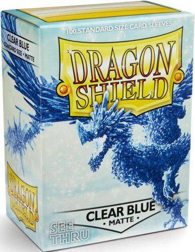 Dragon Shield Matte: Clear Blue (100 Stück)