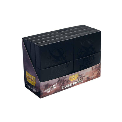 8-er-Box: Dragon Shield Cube Shell - Shadow Black